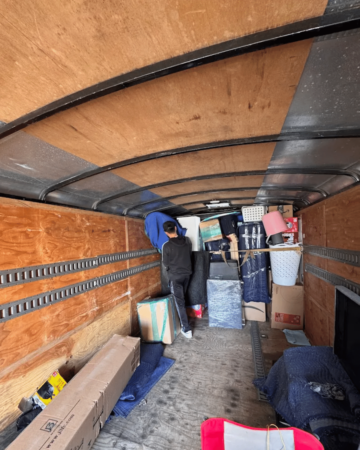 Western Moving & Storage organized moving truck loading