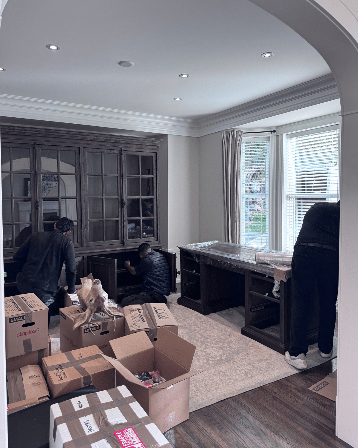 Household packing preparation by Western Moving & Storage