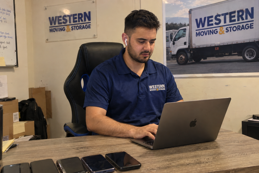 local moving company, customer support