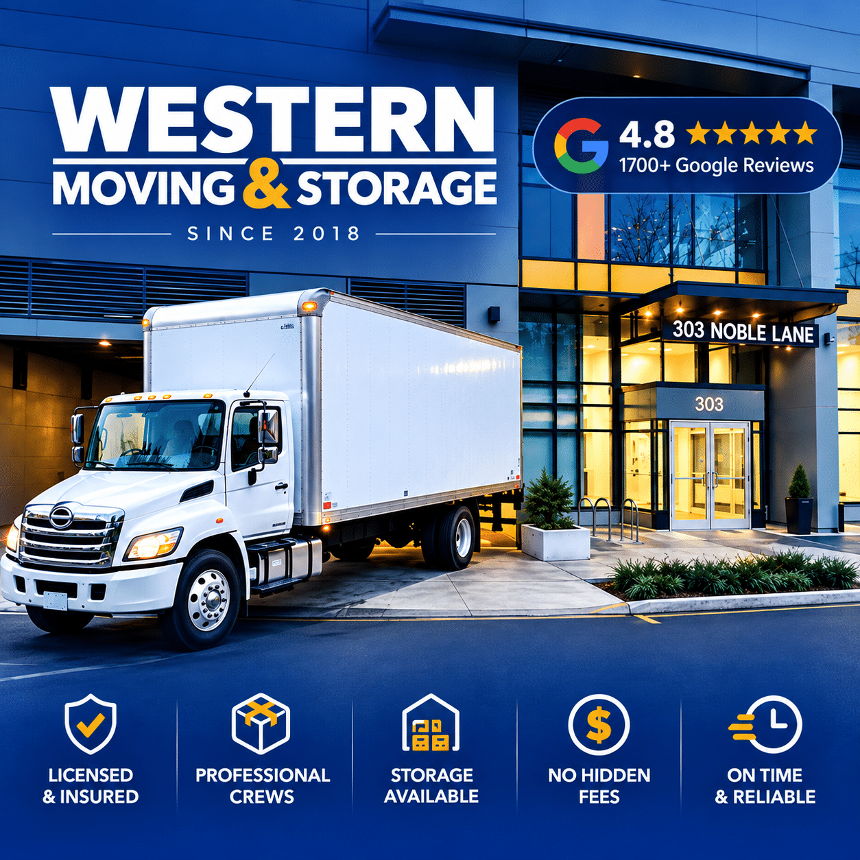 Western Moving & Storage moving services in British Columbia